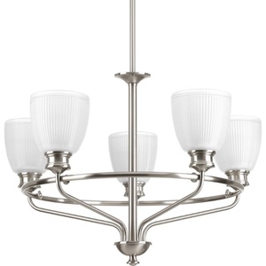 PP472309 Lucky Mid Sized Chandelier Chandelier - Brushed Nickel PP472309 Lucky Mid Sized Chandelier Chandelier - Brushed Nickel
