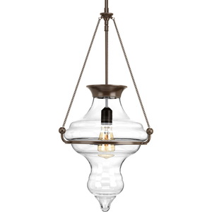PP500031020 Cazbah Down Light Pendant Light - Antique Bronze