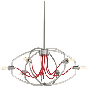 PP500060009 Fermi Up Light Pendant Light - Brushed Nickel