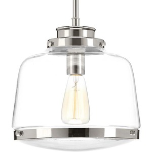 PP500061104 Judson Down Light Pendant Light - Polished Nickel