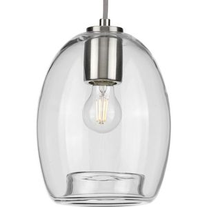 PP500159009 Caisson Mini-Pendant Pendant Light - Brushed Nickel