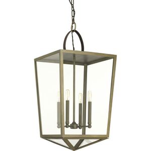 PP500196161 Point Dume Shearwater Entrance / Foyer Pendant Light - Aged Brass