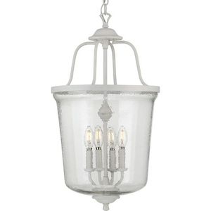 PP500207151 Bowman Entrance / Foyer Pendant Light - Cottage White