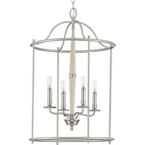 PP500210009 Durrell Entrance / Foyer Pendant Light - Brushed Nickel