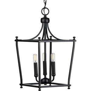 PP500213031 Parkhurst Entrance / Foyer Pendant Light - Matte Black