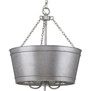 PP500227141 Galveston Hanging Hanging Lantern - Galvanized Finish