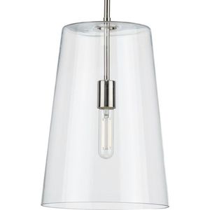 PP500242104 Clarion Entrance / Foyer Pendant Light - Polished Nickel