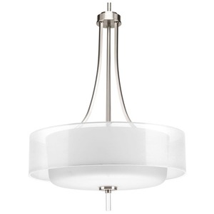 PP504709 Invite Entrance / Foyer Pendant Light - Brushed Nickel