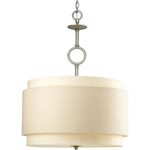 PP5056134 Ashbury Drum Pendant Pendant Light - Silver Ridge