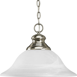 PP509009 Bedford Down Light Pendant Light - Brushed Nickel