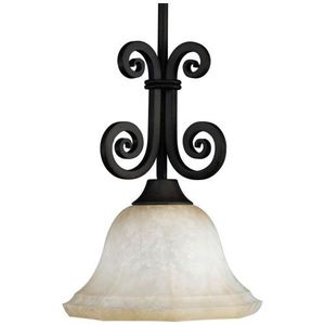 PP510980 Down Light Pendant Light - Forged Black