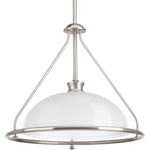 PP511909 Lucky Down Light Pendant Light - Brushed Nickel PP511909 Lucky Down Light Pendant Light - Brushed Nickel