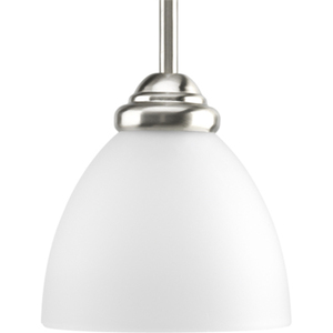 PP513109 Heart Down Light Pendant Light - Brushed Nickel PP513109 Heart Down Light Pendant Light - Brushed Nickel