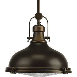 PP5188108 Fresnel Lens Down Light Pendant Light - Oil Rubbed Bronze