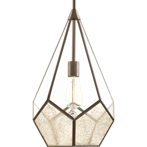 PP531920 Cinq Down Light Pendant Light - Antique Bronze