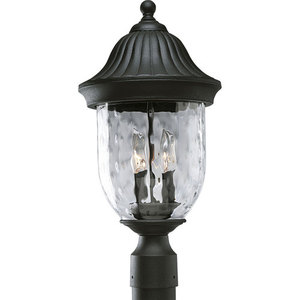 PP542931 Fieldstone Post Light Post Lights - Black