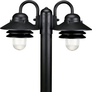 PP549331 Newport Outdoor Post Light Post Lights - Black