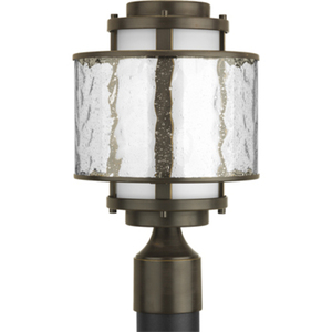 PP549920 Bay Court Post Light Post Lights - Antique Bronze