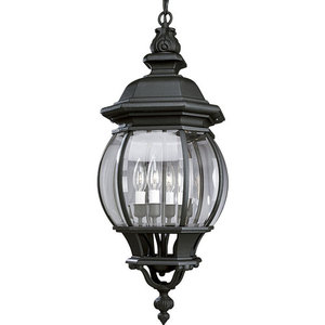 PP550131 Onion Hanging Hanging Lantern - Textured Black