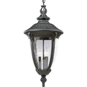 PP552031 Meridian Hanging Hanging Lantern - Textured Black