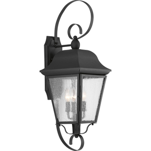 PP560012031 Kiawah Entrance Outdoor Wall Light - Black