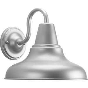 PP56238230K9 District Led Entrance Outdoor Wall Light - Metallic Gray