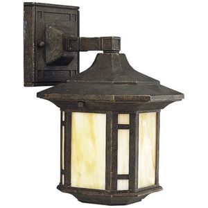 PP562846 Arts & Crafts Entrance Outdoor Wall Light - Weathered Bronze