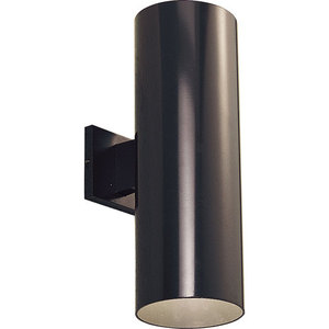 PP564220 Cylinder Entrance Outdoor Wall Light - Antique Bronze
