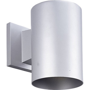 PP567482 Cylinder Entrance Outdoor Wall Light - Metallic Gray