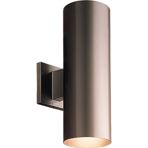 PP56752030K Cylinder Entrance Outdoor Wall Light - Antique Bronze