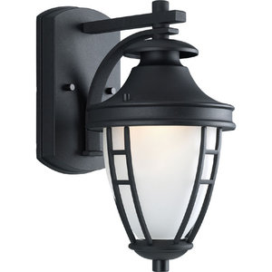 PP577531 Fairview Entrance Outdoor Wall Light - Black