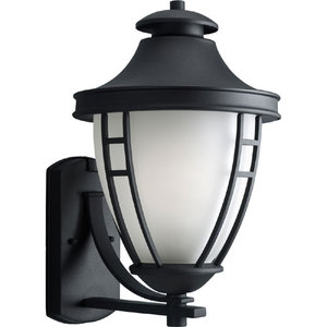 PP578031 Fairview Entrance Outdoor Wall Light - Black