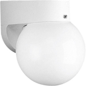 PP581330 Polycarbonate Lanterns Entrance Outdoor Wall Light - White