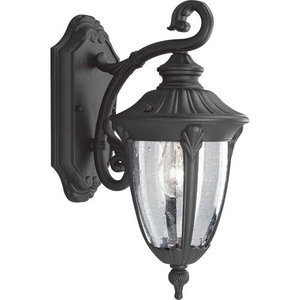 PP582031 Meridian Entrance Outdoor Wall Light - Textured Black