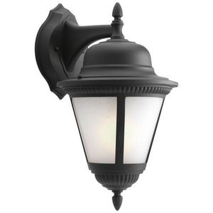 PP586431WB Westport Entrance Outdoor Wall Light - Black