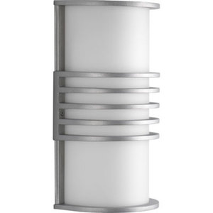 PP591416 Parker Entrance Outdoor Wall Light - Satin Aluminum