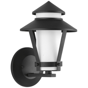 PP601031 Via Entrance Outdoor Wall Light - Black