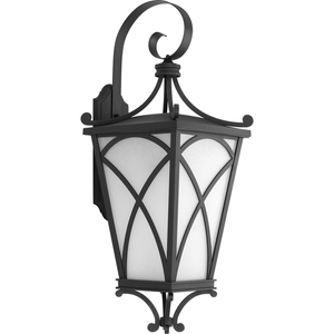 PP608331 Cadence Entrance Outdoor Wall Light - Black