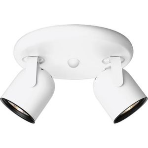 PP614830WB Directionals Flush Mount Ceiling Light - White