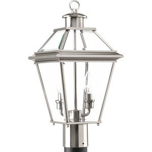 PP643709 Burlington Post Light Post Lights - Brushed Nickel