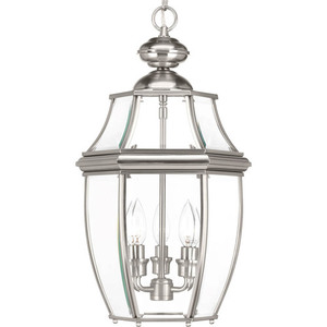 PP653309 New Haven Hanging Hanging Lantern - Brushed Nickel