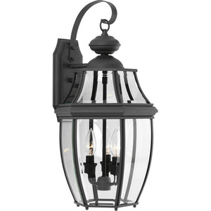 PP661231 New Haven Entrance Outdoor Wall Light - Black