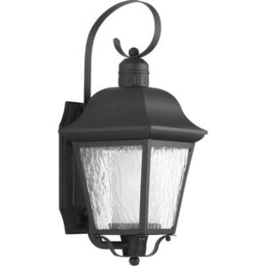 PP662031MD Andover Entrance Outdoor Wall Light - Black