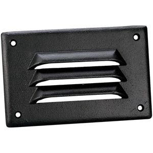 PP681731 Step Light Louvered Hallway Step Light - Black