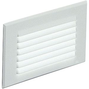 PP682030TG Step Light Louvered Hallway Step Light - White