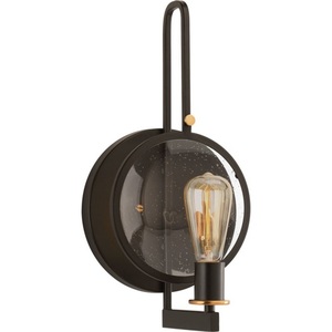 PP710002020 Looking Glass 1 Bulb Wall Sconce - Antique Bronze