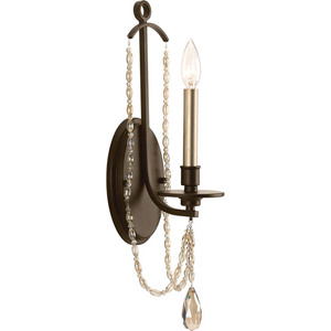 PP710003020 Allaire 1 Bulb Wall Sconce - Antique Bronze