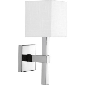 PP710016015 Metro 1 Bulb Wall Sconce - Polished Chrome