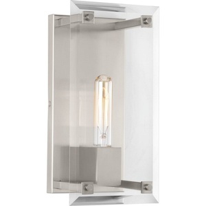 PP710017009 Hobbs 1 Bulb Wall Sconce - Brushed Nickel PP710017009 Hobbs 1 Bulb Wall Sconce - Brushed Nickel