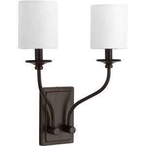 PP710019020 Bonita 2 Bulb Bathroom Lighting - Antique Bronze